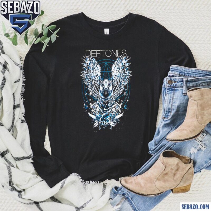 Deftones Owl And Gun Shirt long sleeved