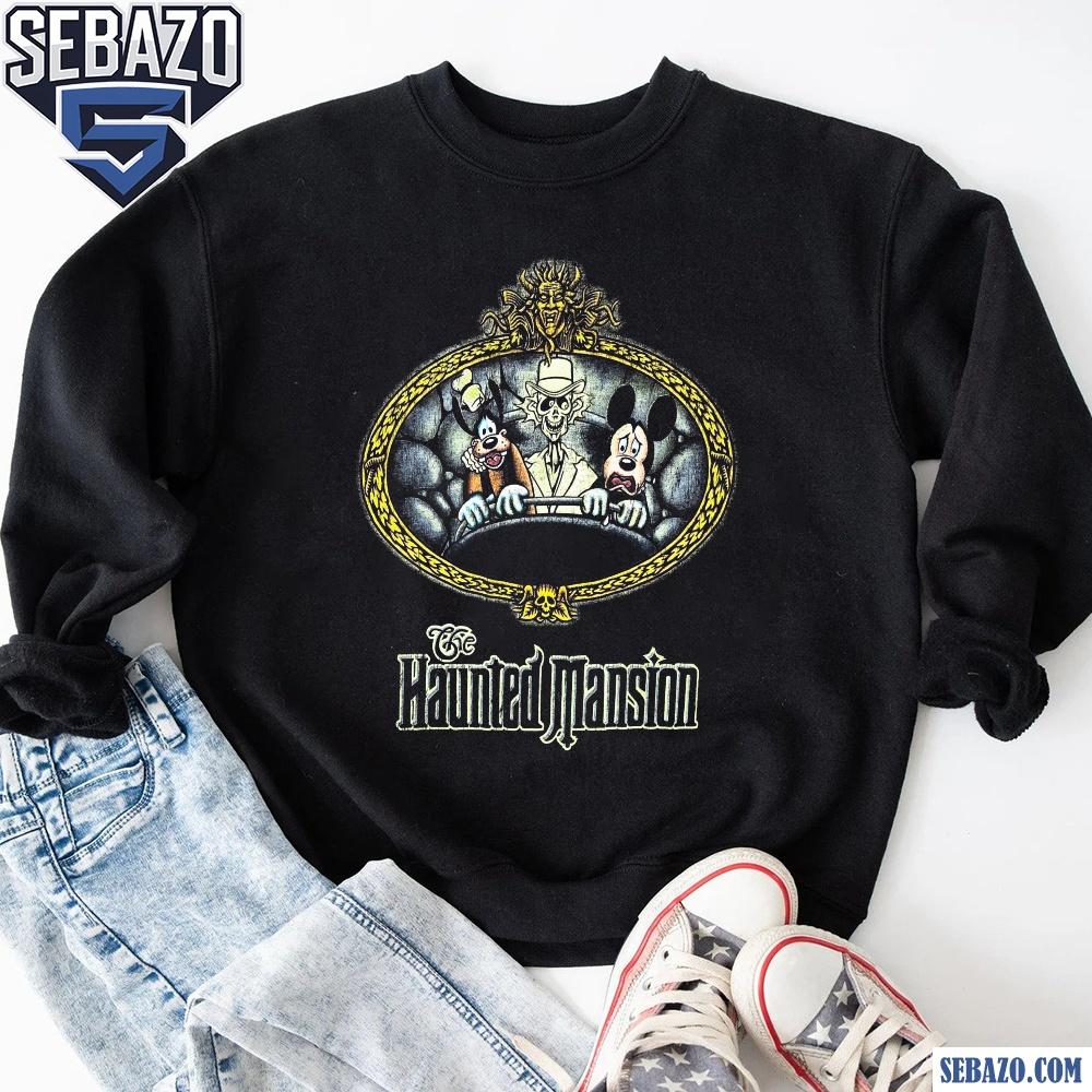Disney Cartoon The Haunted Mansion Mickey And Friends Shirt