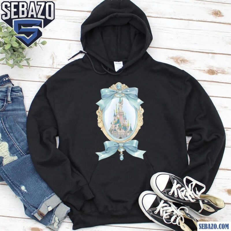 Disney Castle Mirror Coquette Bow Shirt hoodie
