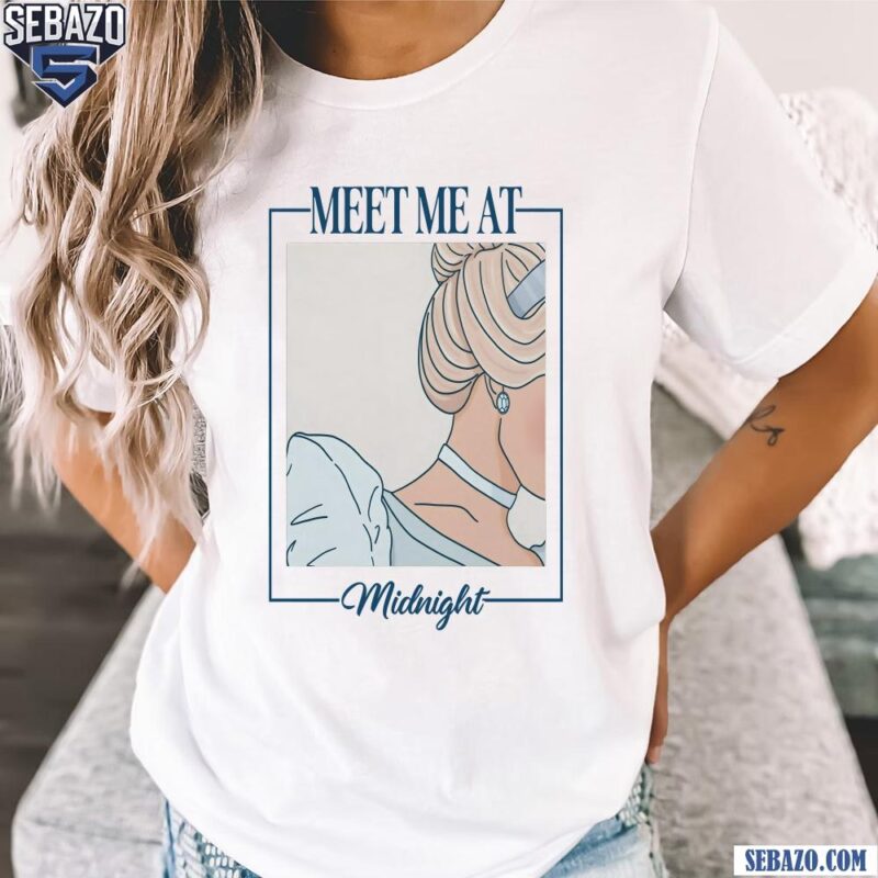 Disney Meet Me At Midnight Cinderella Princess Shirt