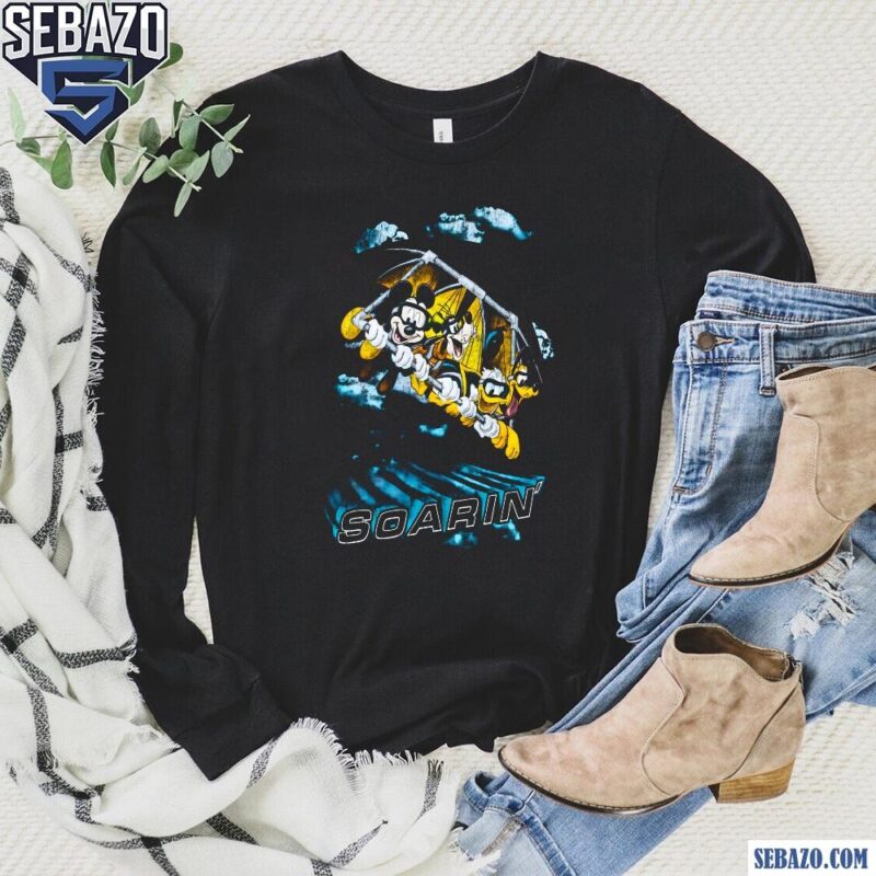 Disney Soarin Around The World Mickey And Friend Shirt long sleeved