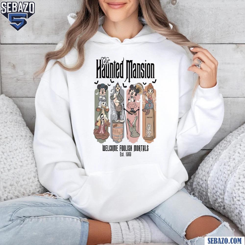Disney The Haunted Mansion Welcome Foolish Mortals Est 1969 Shirt