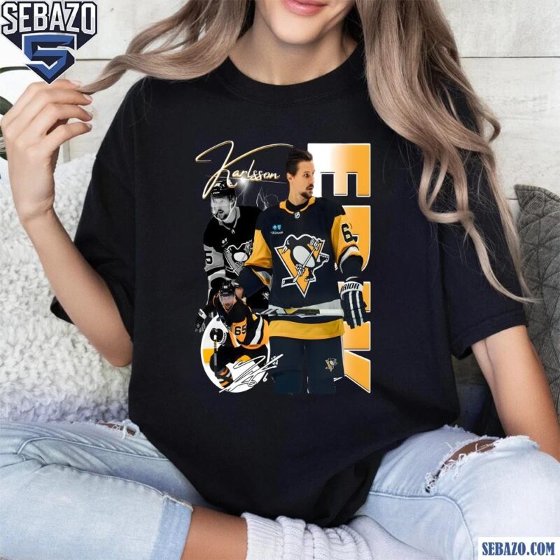 Erik Karlsson Pittsburgh Penguins Nhl Players Shirt t-shirt