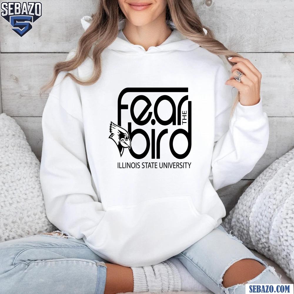 Fear The Bird Illinois State University Isu Logo Shirt