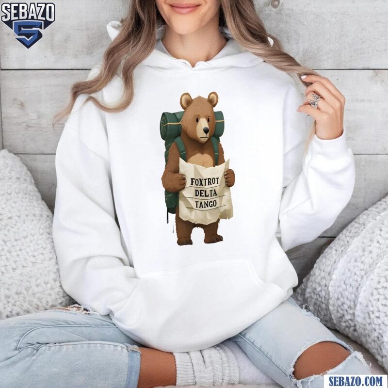 Floral Foxtrot Delta Protect Our National Parks Resist Anti Trump Bear Shirt hoodie