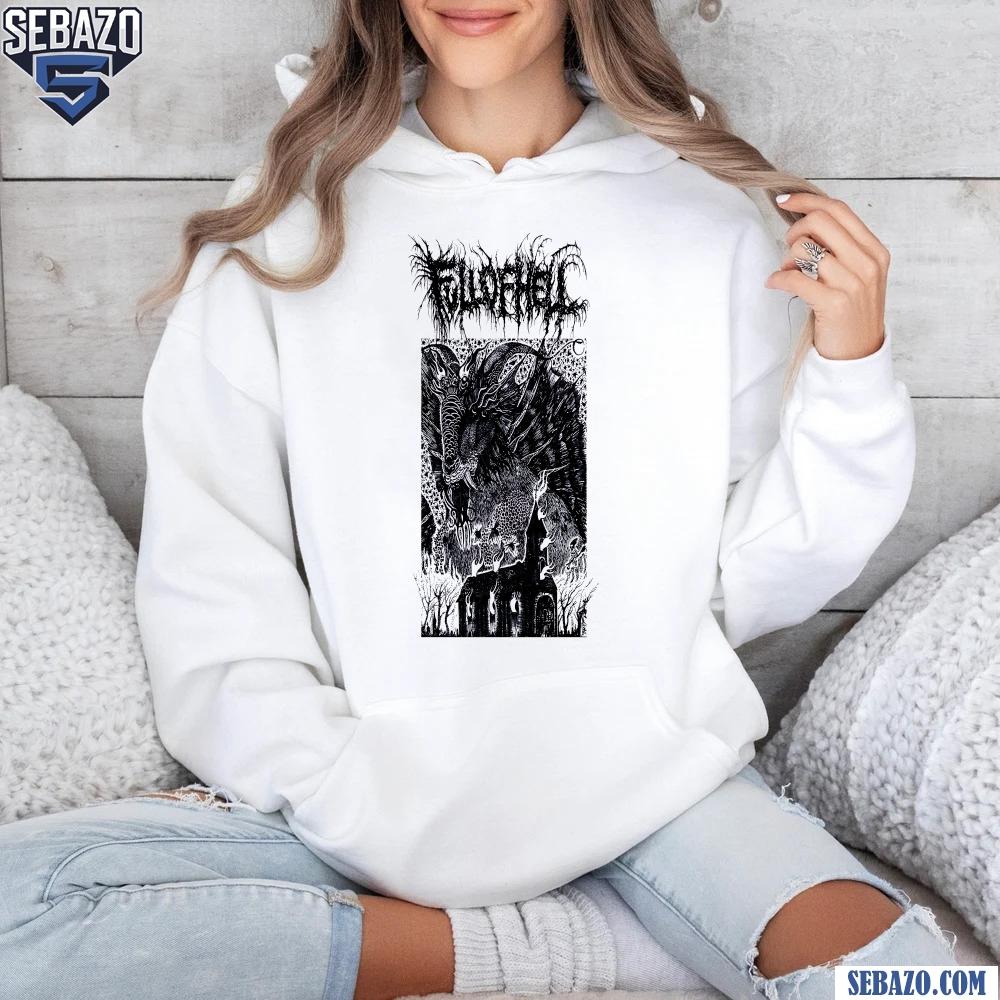 Full Of Hell Purple Goat Church Shirt