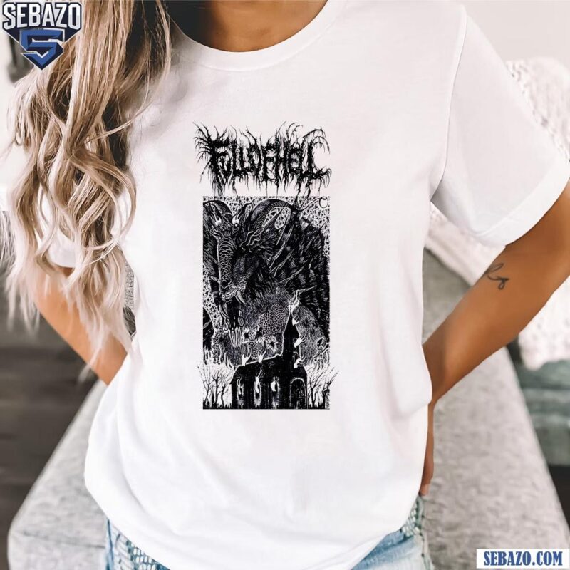 Full Of Hell Purple Goat Church Shirt t-shirt