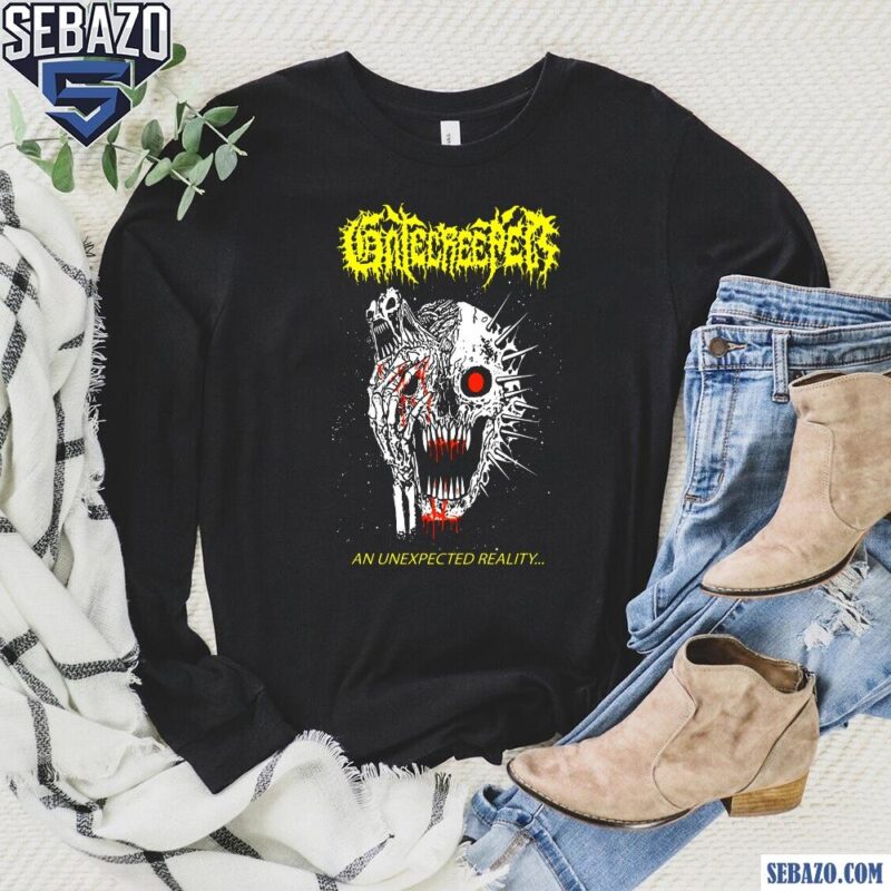 Gatecreeper Skull An Unexpected Reality Shirt long sleeved