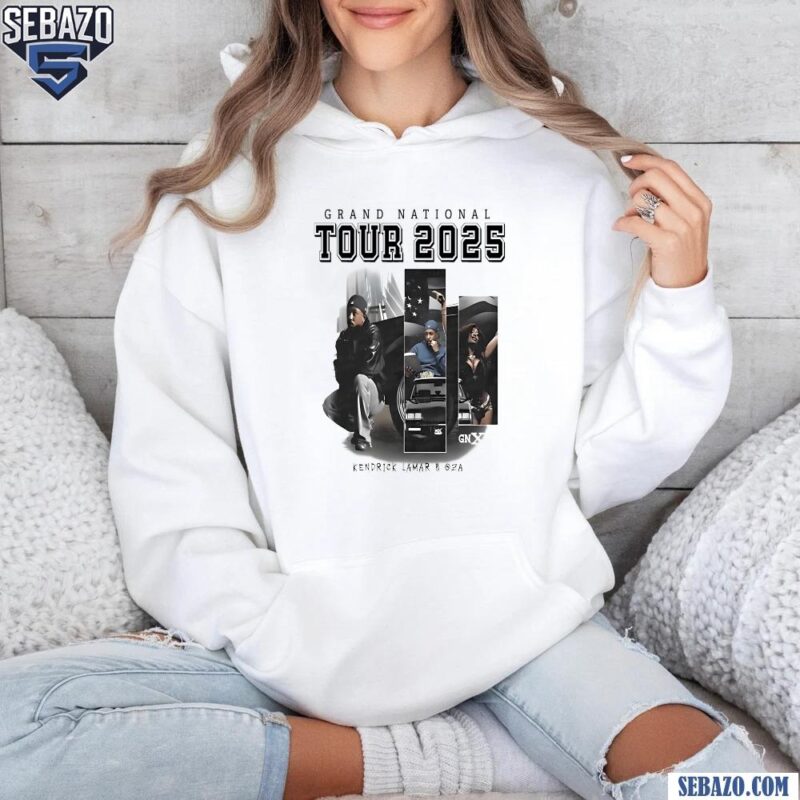 Grand National Tour 2025 Kendrick Lamar And Sza Shirt hoodie