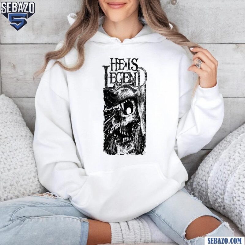 He Is Legend Skull Wolf Shirt hoodie