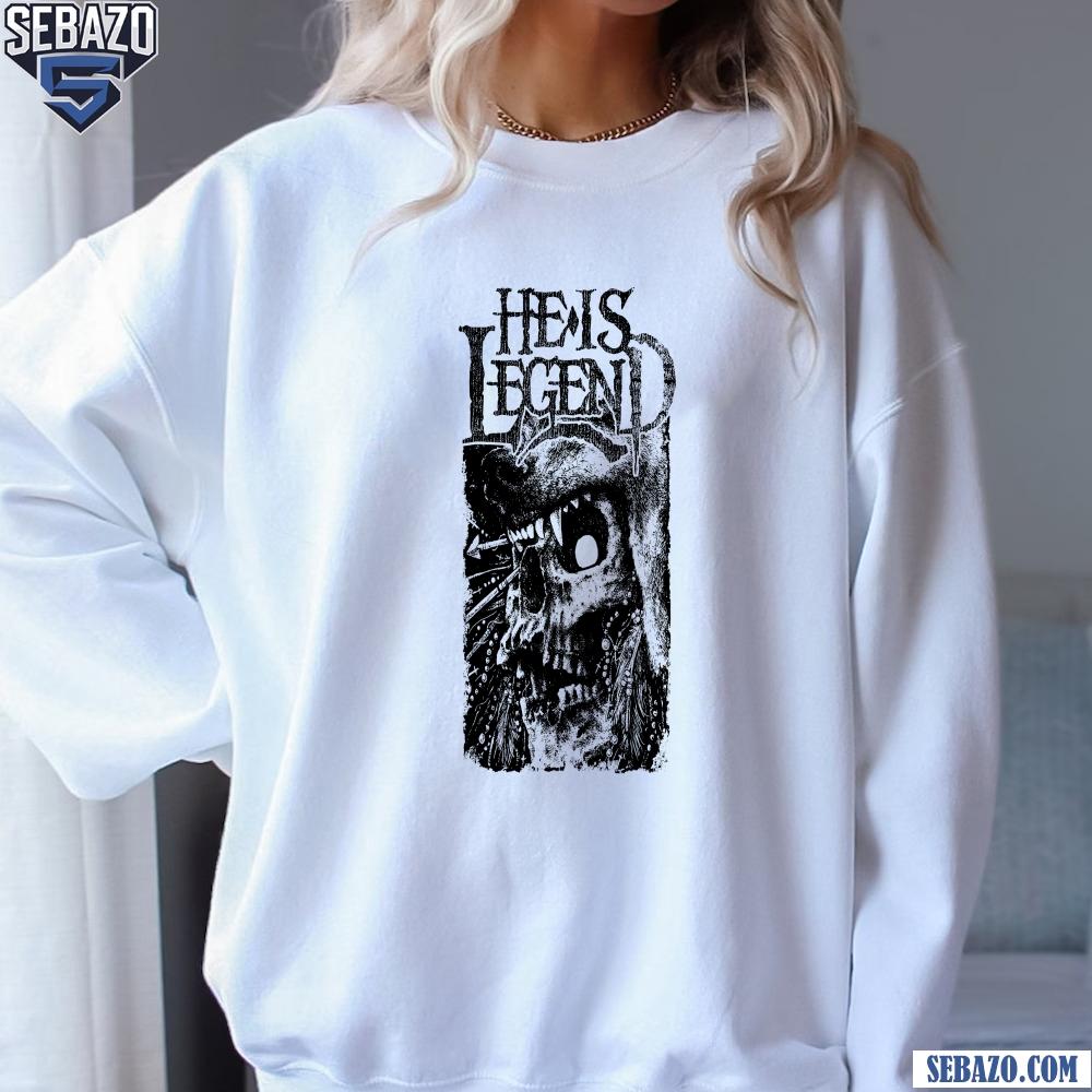 He Is Legend Skull Wolf Shirt