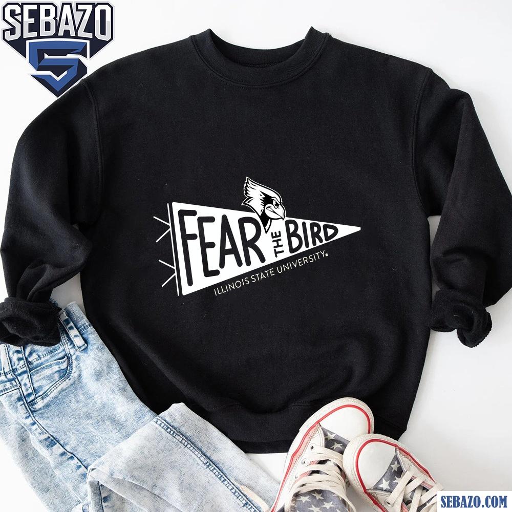 Illinois State University Fear The Bird Logo Cheerleading Shirt