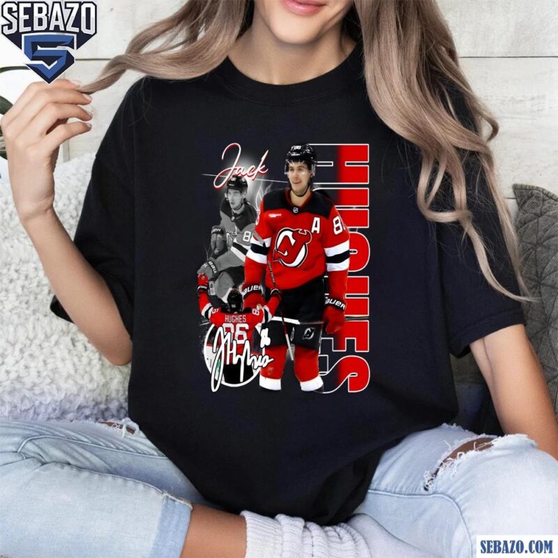 Jack Hughes New Jersey Devils Nhl Players Shirt t-shirt