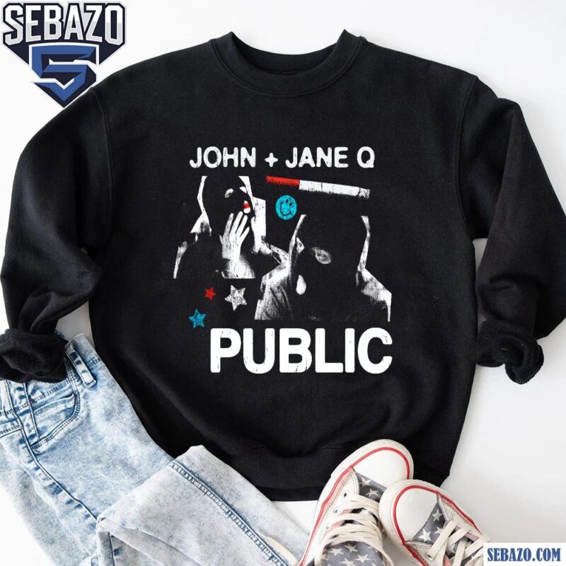 John And Jane Q Public Dinner In America Shirt sweatshirt