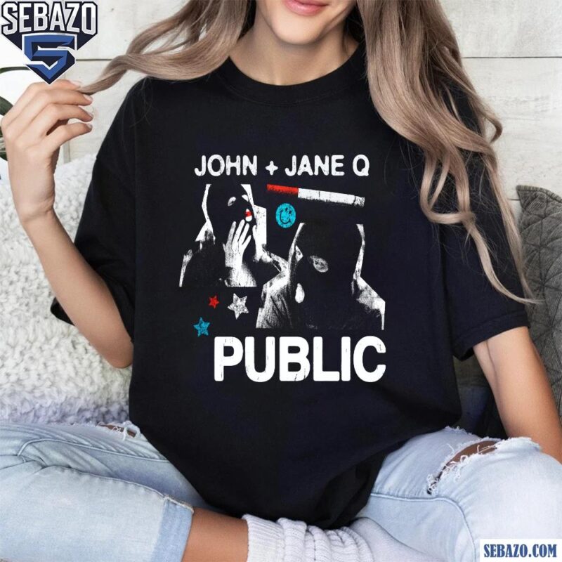 John And Jane Q Public Dinner In America Shirt t-shirt