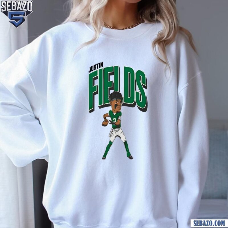 Justin Fields Caricature Nfl Players Shirt sweatshirt