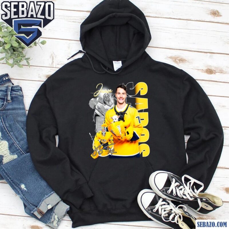 Juuse Saros Nashville Predators Nhl Players Shirt hoodie