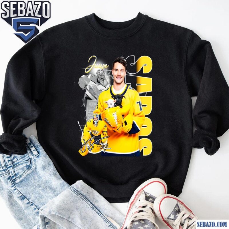 Juuse Saros Nashville Predators Nhl Players Shirt sweatshirt