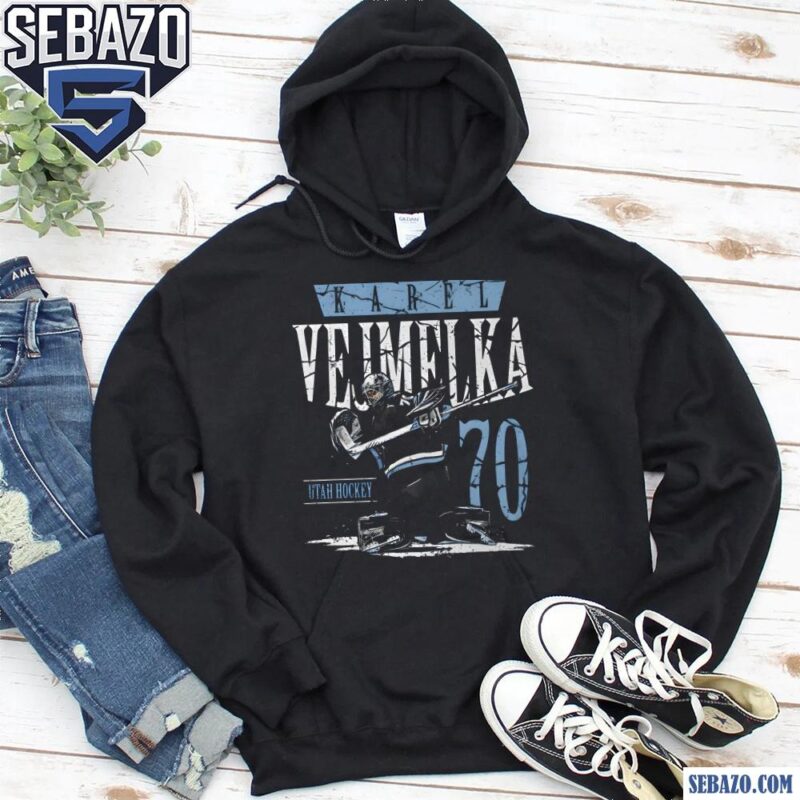 Karel Vejmelka 70 Utah Hockey Club Goaltender Shirt hoodie