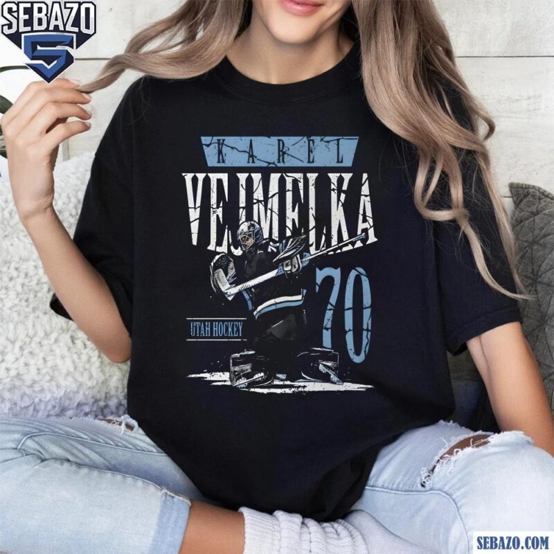 Karel Vejmelka 70 Utah Hockey Club Goaltender Shirt t-shirt