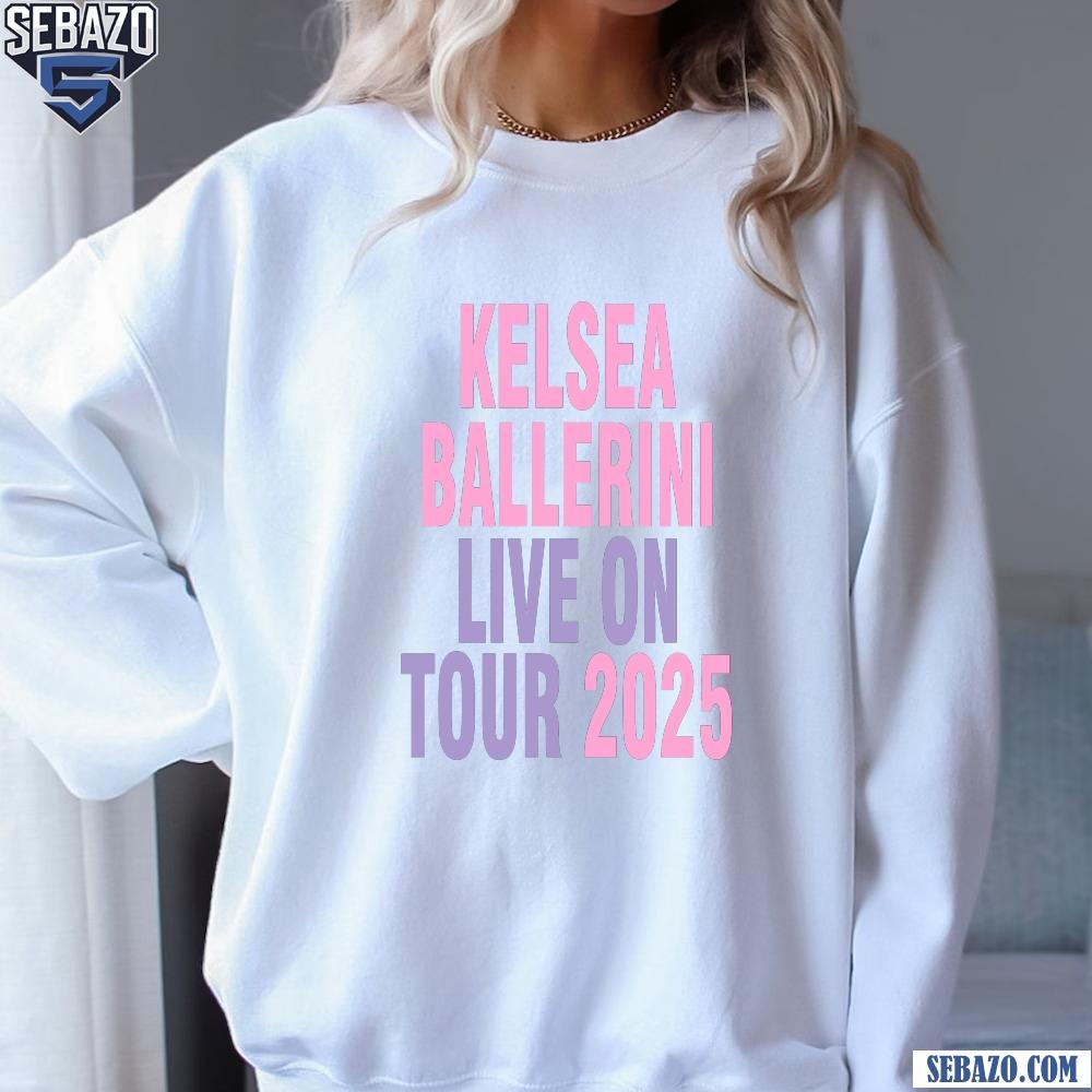 Kelsea Ballerini Live On Tour 2025 Shirt