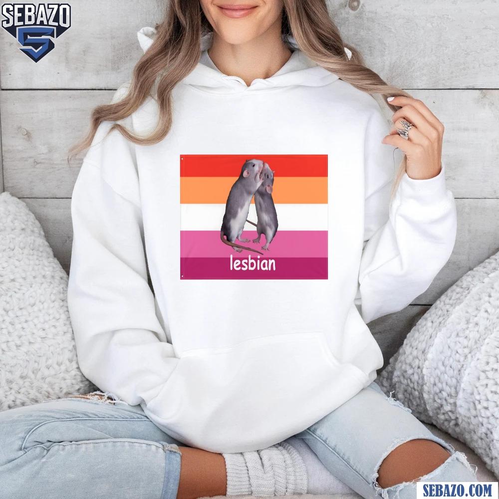 Lesbian Rat Flag Shirt