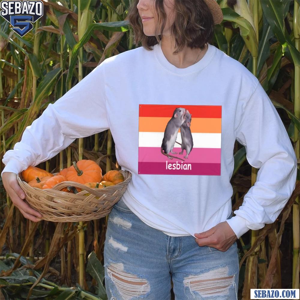 Lesbian Rat Flag Shirt