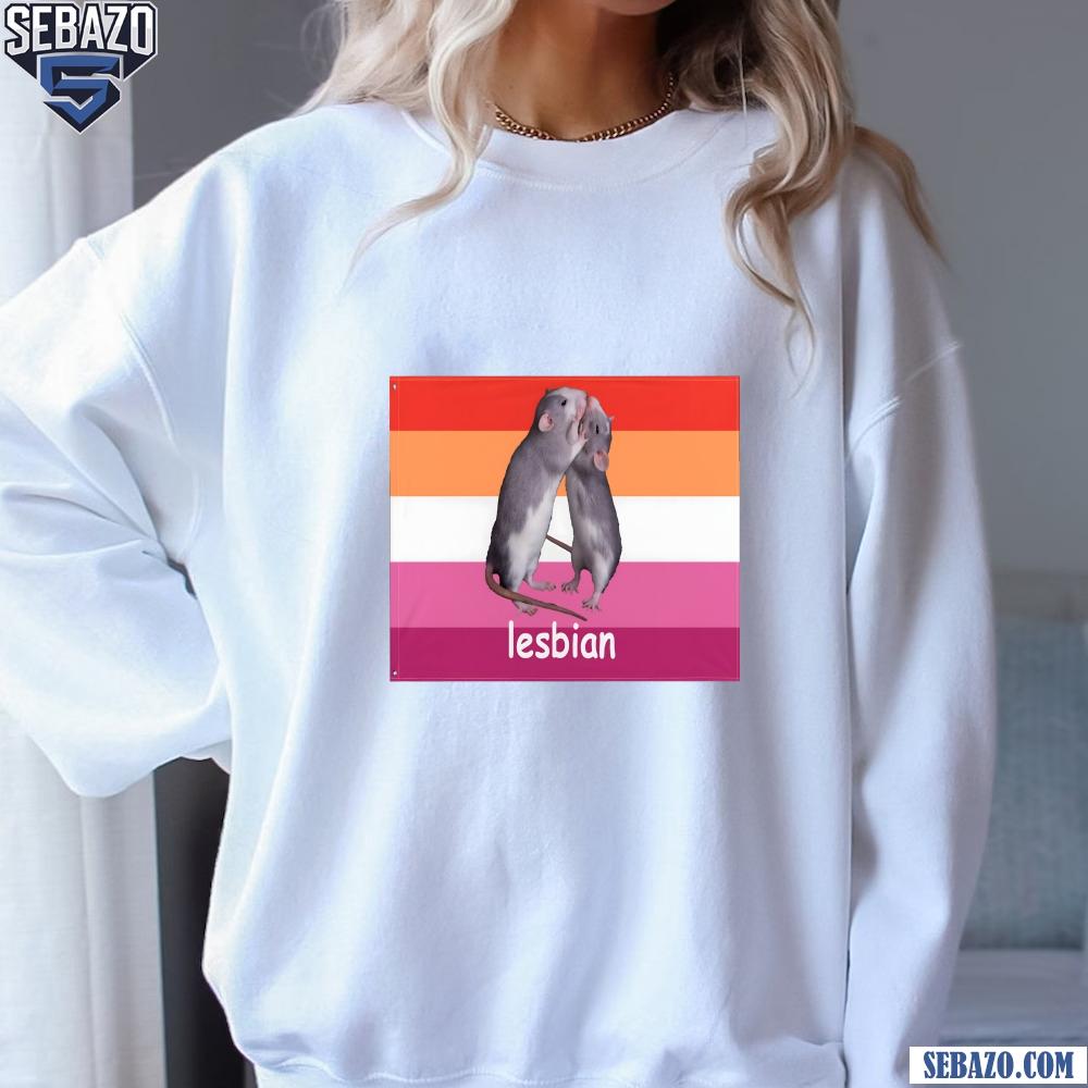 Lesbian Rat Flag Shirt