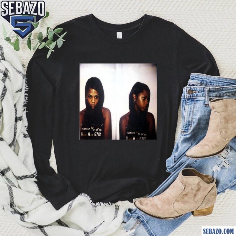 Lil Kim 1996 Mugshot Shirt long sleeved