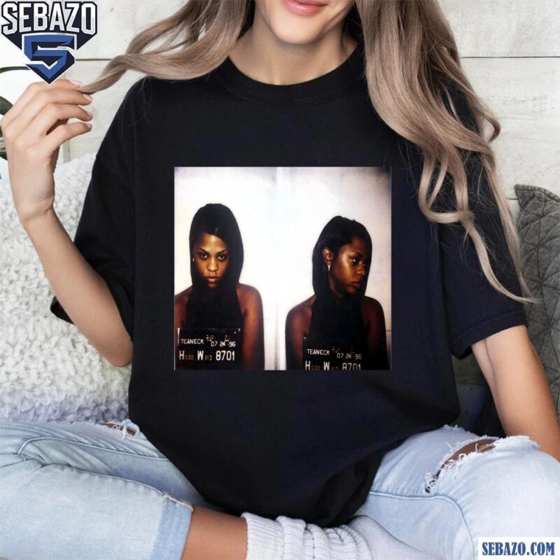 Lil Kim 1996 Mugshot Shirt t-shirt
