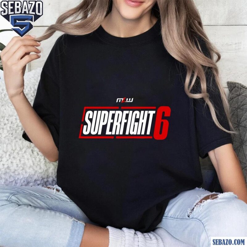 Major League Wrestling Superfight 6 Logo Shirt t-shirt