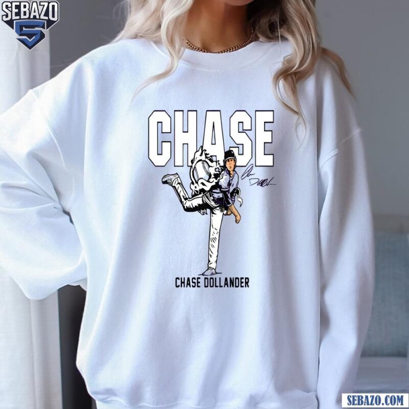 Make Em Chase Colorado Rockies Baseball Chase Dollander Shirt sweatshirt