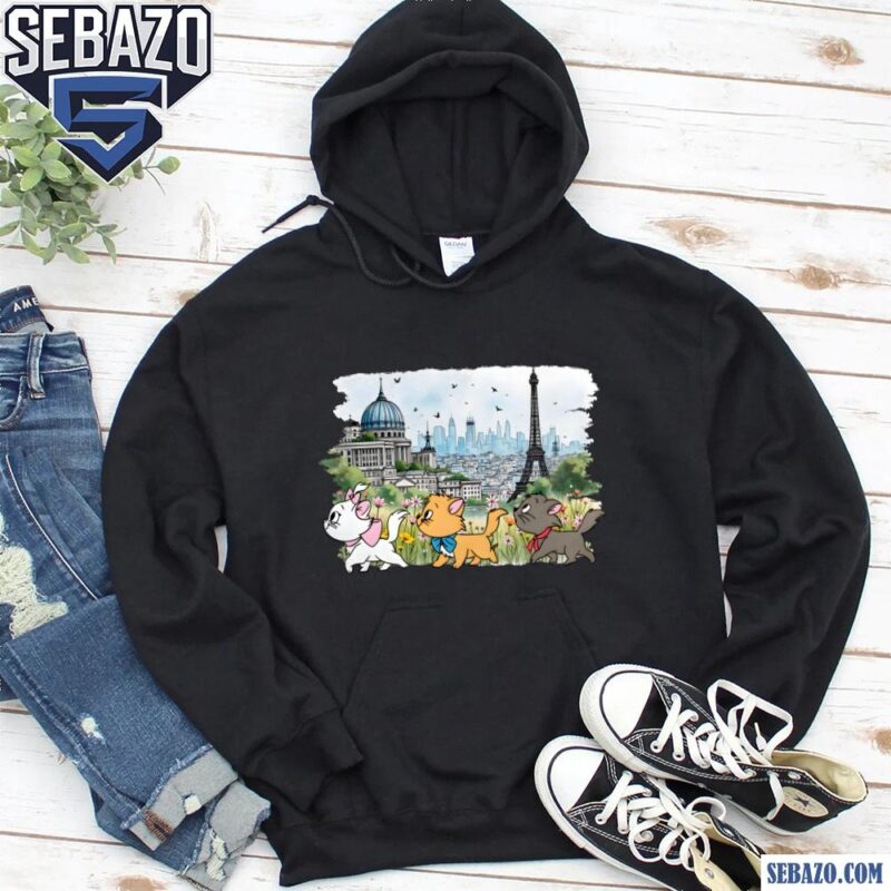 Marie Toulouse Berlioz Cats Disney The Aristocats Cartoon Shirt hoodie