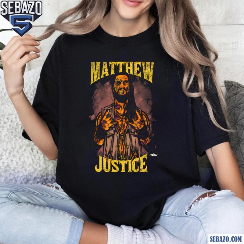 Matthew Justice Zombie Rocker Shirt t-shirt