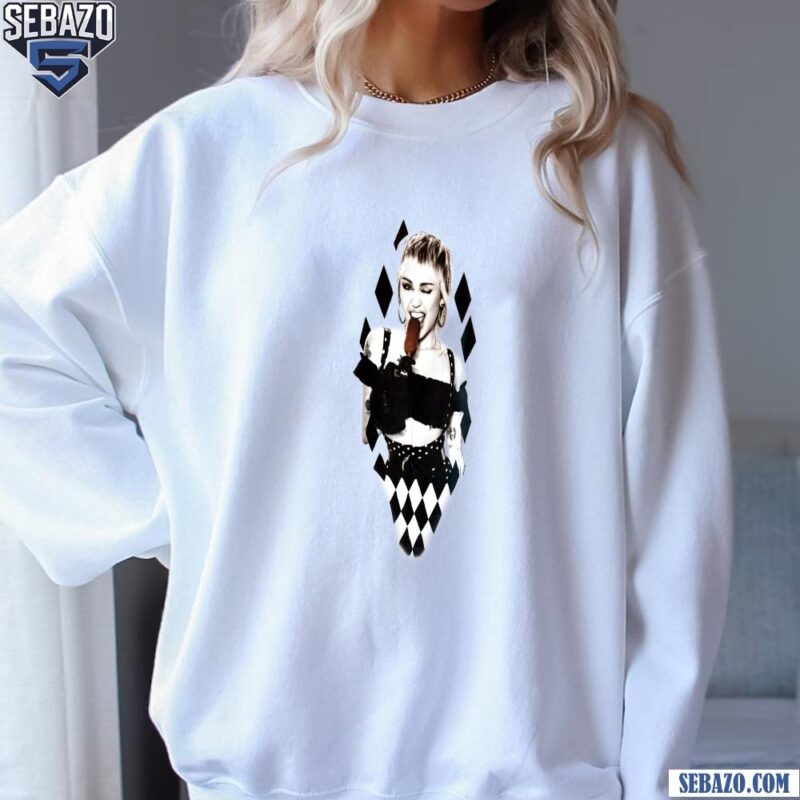 Miley In Layers Miley Cyrus Magnum Ice Cream Shirt sweatshirt