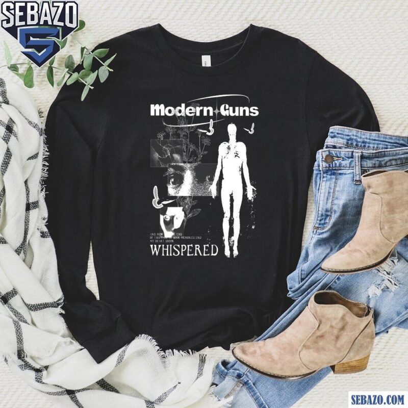 Modern Guns Whispered Shirt long sleeved