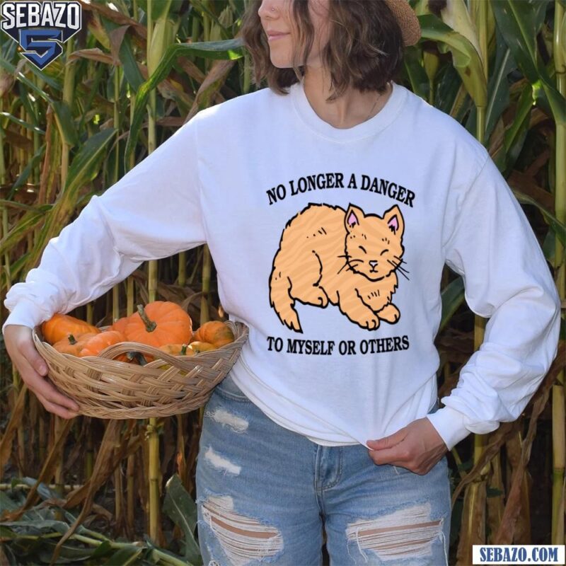 No Longer A Danger To Myself Or Others Shirt long sleeved