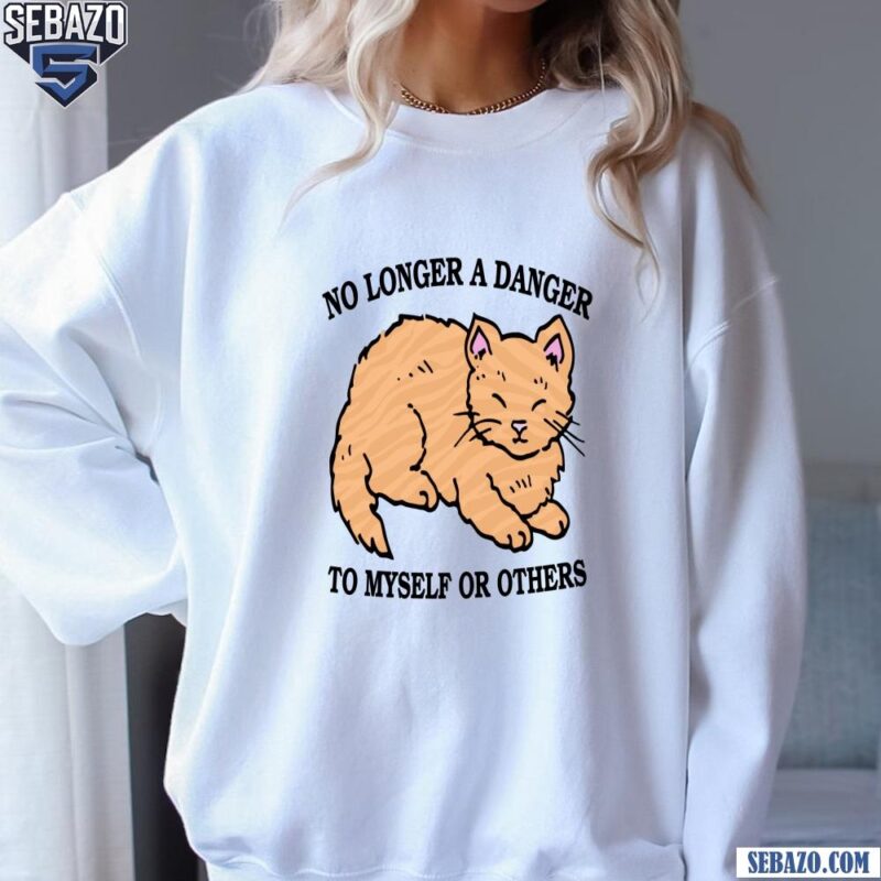 No Longer A Danger To Myself Or Others Shirt sweatshirt