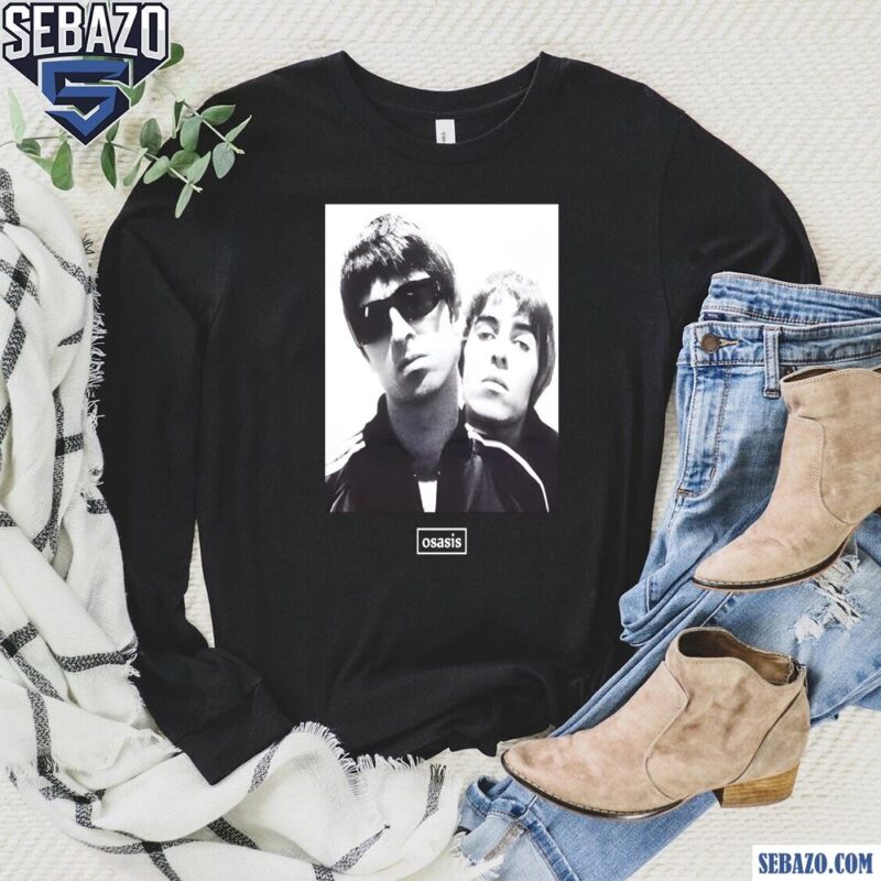 Oasis Liam Noel Square Photo Shirt long sleeved