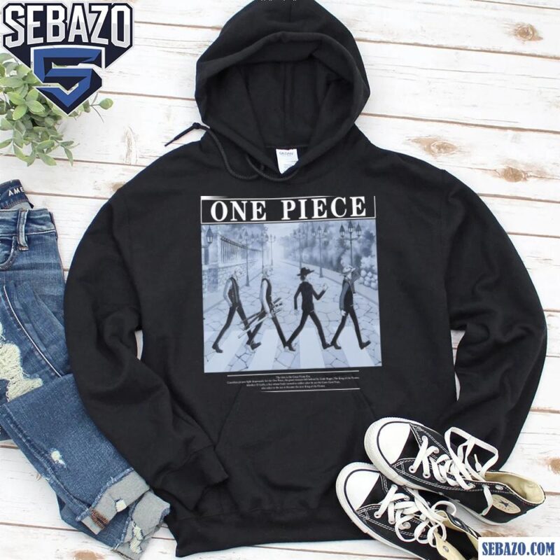 One Piece Straw Hat Pirates Cross The Road Shirt hoodie