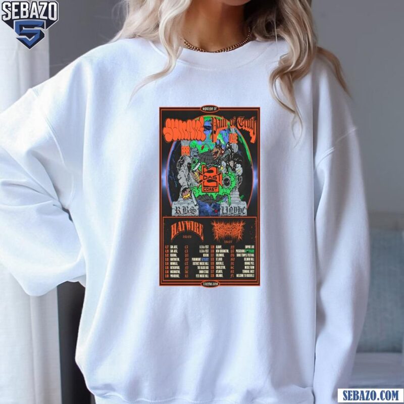 Pain Of Truth And Sunami On Tour Shirt sweatshirt