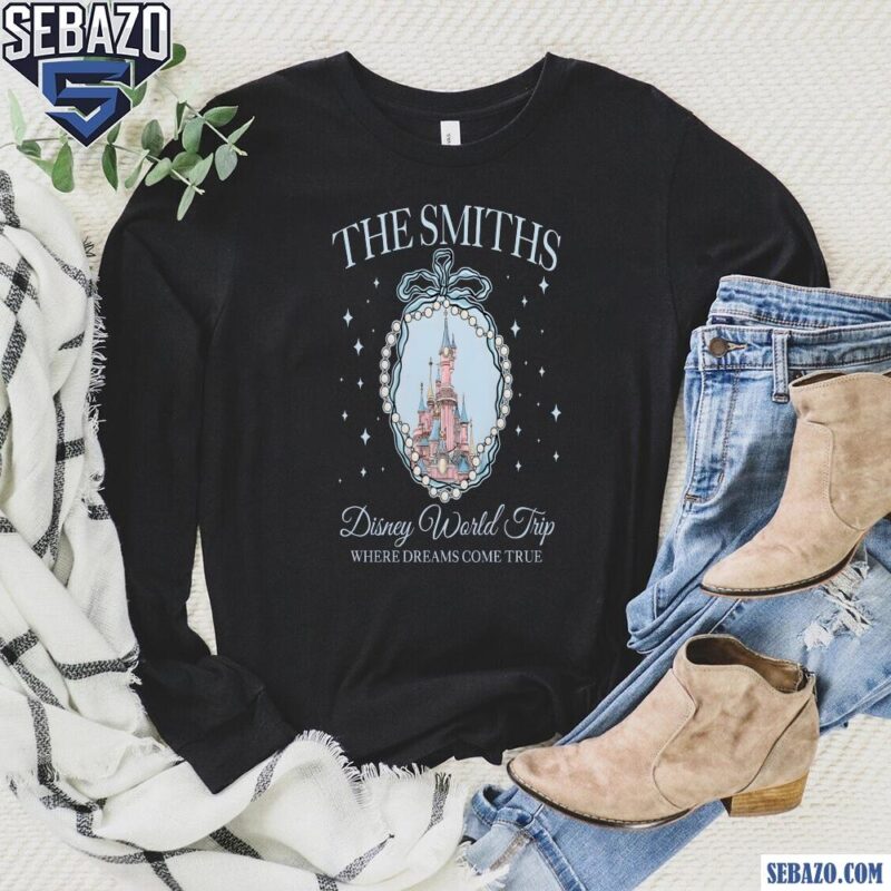 Personalized Disney World Trip Where Dreams Come True Shirt long sleeved