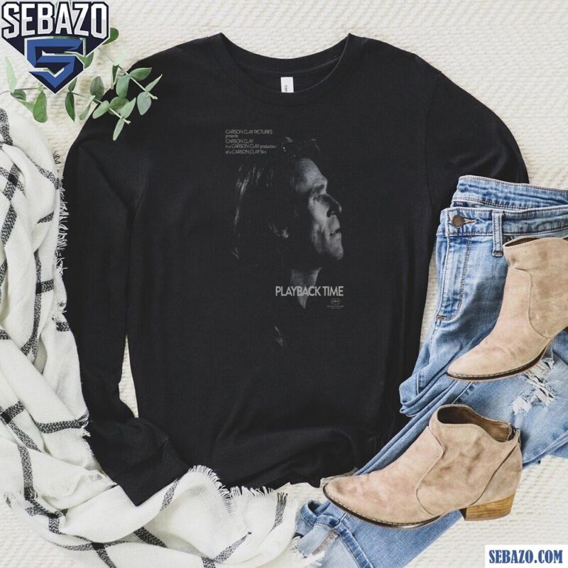 Playback Time Carson Clay Mr Beans Holiday Shirt long sleeved
