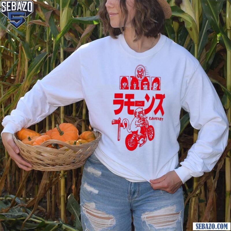 Ramones Japanese Fan Art Shirt long sleeved