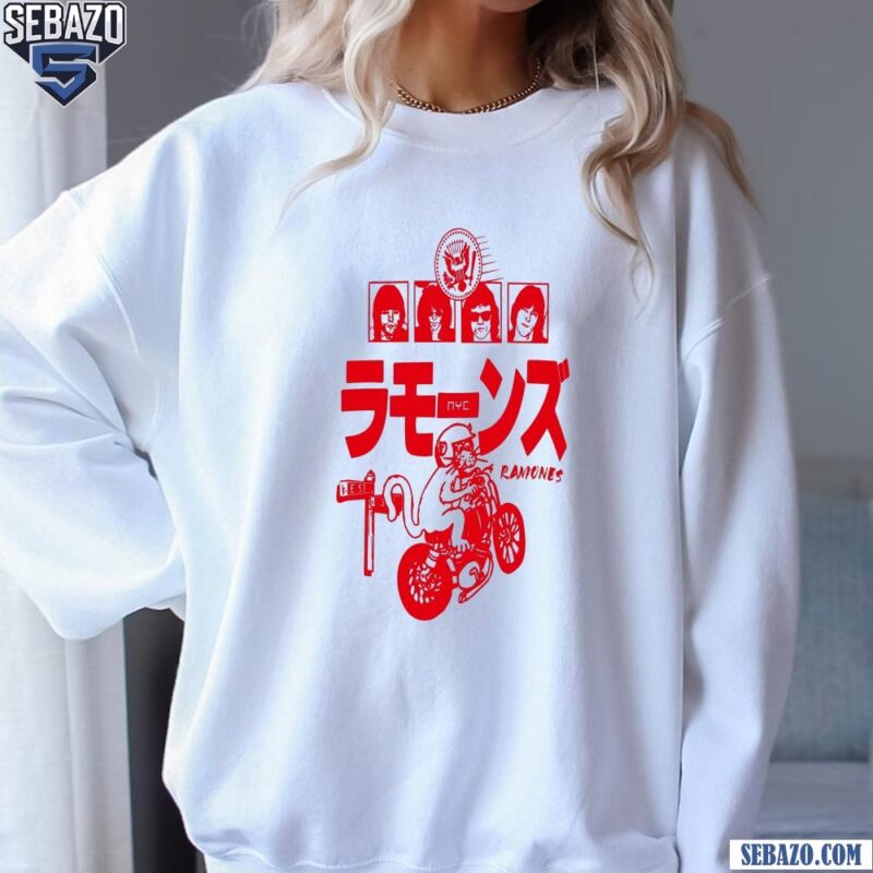 Ramones Japanese Fan Art Shirt sweatshirt