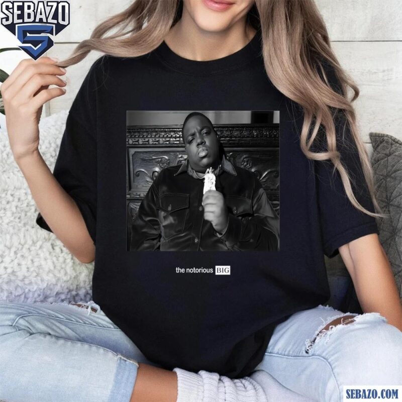 Retro 90S The Notorious B I G Rapper Shirt t-shirt