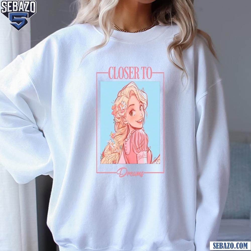 Retro Comfort Color Closer To Dreams Disney Tangled Shirt