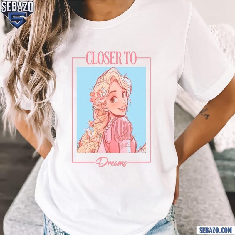 Retro Comfort Color Closer To Dreams Disney Tangled Shirt
