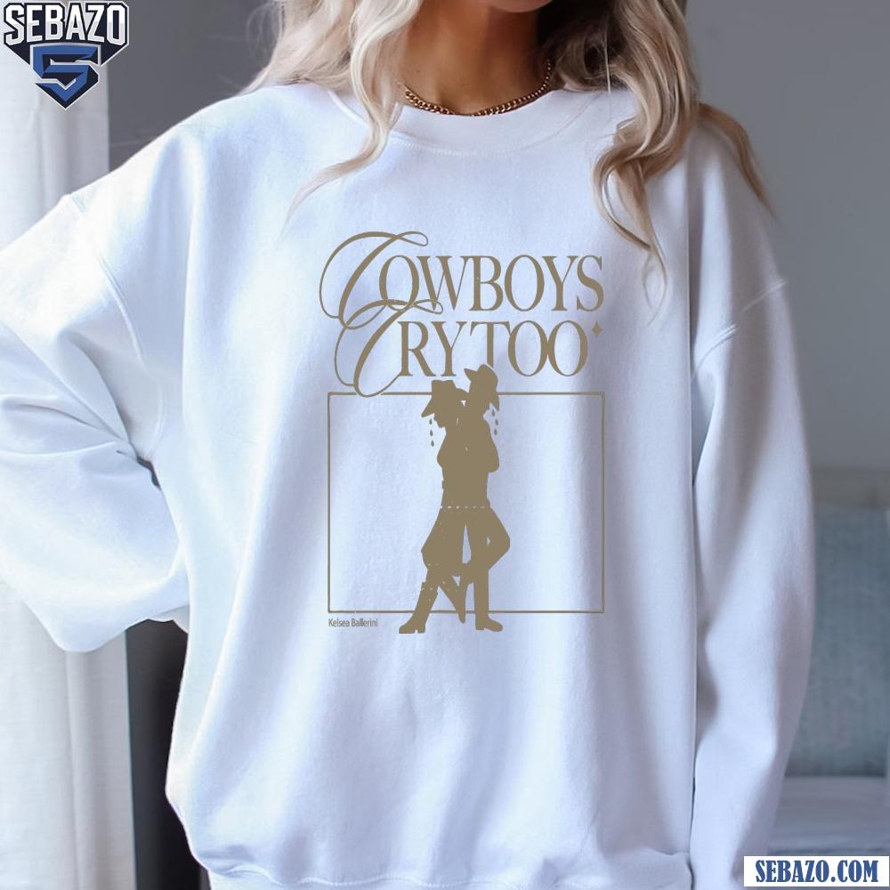 Retro Cowboys Cry Too Kelsea Ballerini And Noah Kahan Shirt