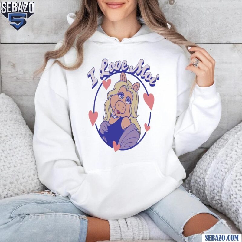Retro I Love Moi The Muppets Disney Shirt hoodie